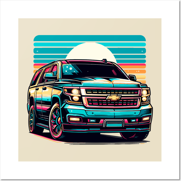 Chevrolet Suburban Wall Art by Vehicles-Art